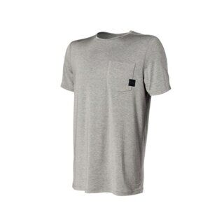 SAXX Men's Sleepwalker Pocket Short Sleeve Tee Light Grey